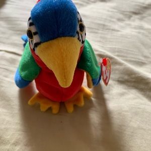 Beanie Baby TY Jabber Parrot 1997